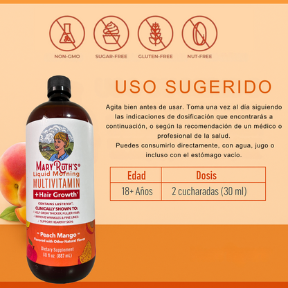 MaryRuth's® Multivitamínico Líquido