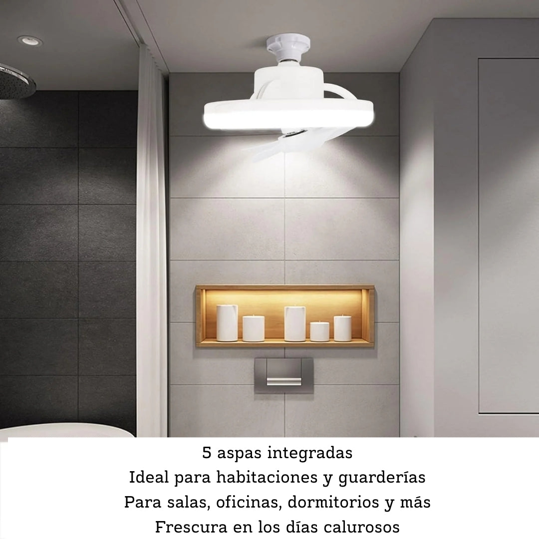 AEROLUZ PRO® Iluminación Led Ajustable Y Ventilación Silenciosa En Un Solo Dispositivo