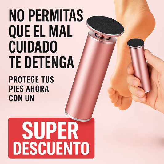 Peeluva® Pulidor Eléctrico para Pies Suaves y Saludables