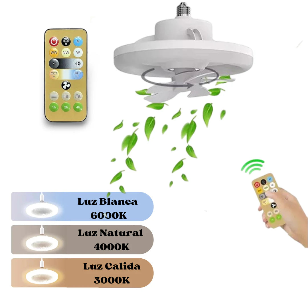 AEROLUZ PRO® Iluminación Led Ajustable Y Ventilación Silenciosa En Un Solo Dispositivo