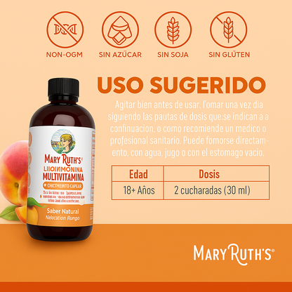 MaryRuth's® Multivitamínico Líquido