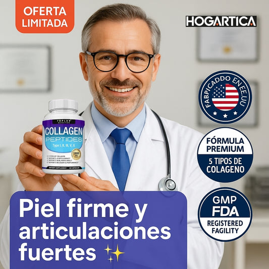 1800 mg de péptidos de colágeno