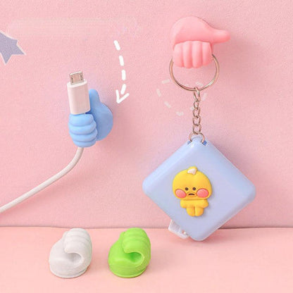 HandyHook® 2 Packs x 10 Mini Manitos Adhesivas – Organiza cables y objetos con estilo