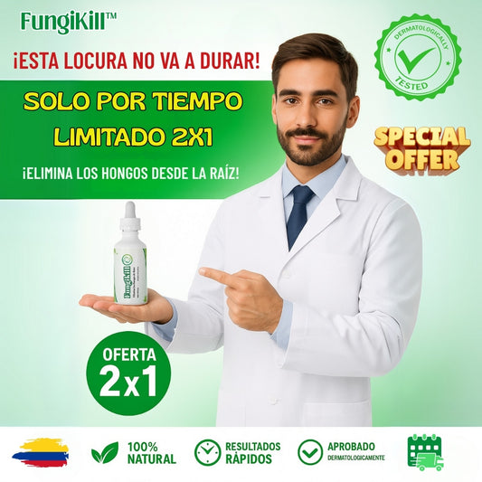 FUNGIKILL® X2 Despídete del hongo en tus uñas sin dolor