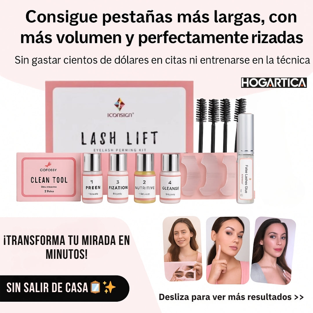 Set Luxe LiftLash - Pestañas De Lujo En Casa