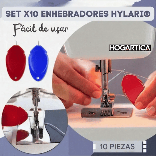 Set x10 Enhebradores Hylari® Ideales para todos los niveles de costura
