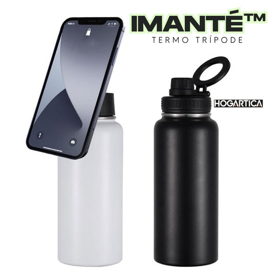 🧲 Termo Trípode Imanté™ Tu termo, tu soporte, tu nuevo favorito