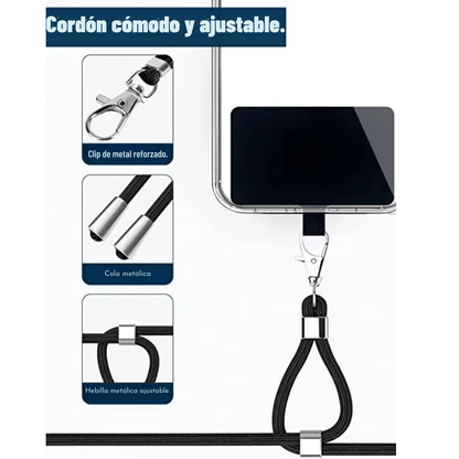 SafeCord Broche de seguridad para celular