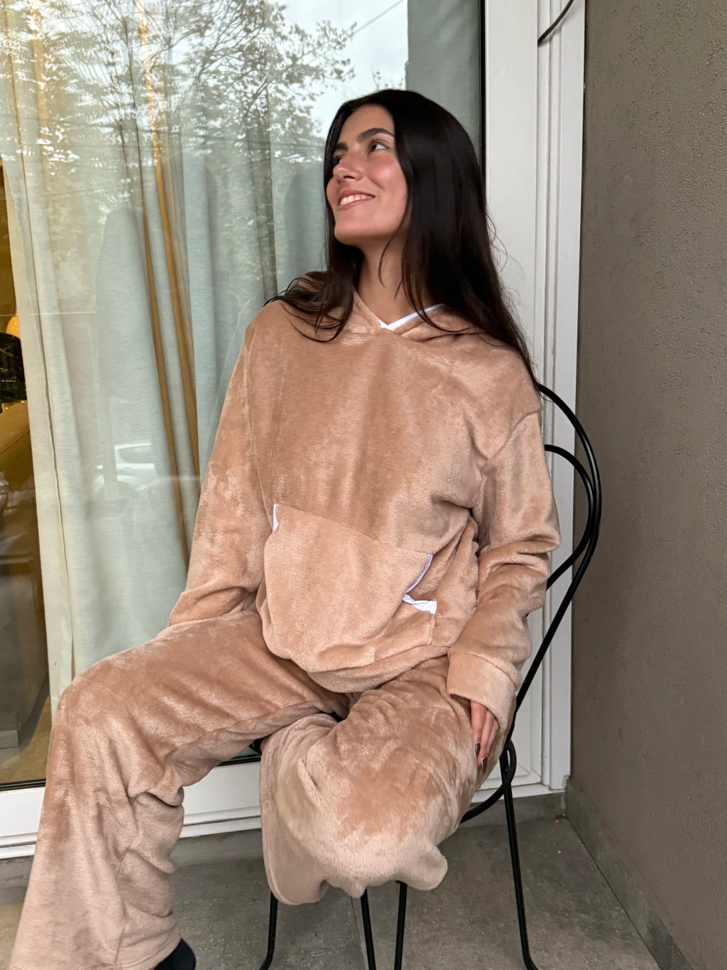 Kovely® Classic Conjunto Polar Oversize ¡Abriga como cobija, pero sin perder el estilo!