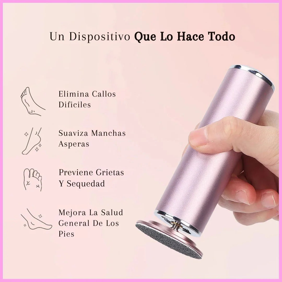 Peeluva® Pulidor Eléctrico para Pies Suaves y Saludables