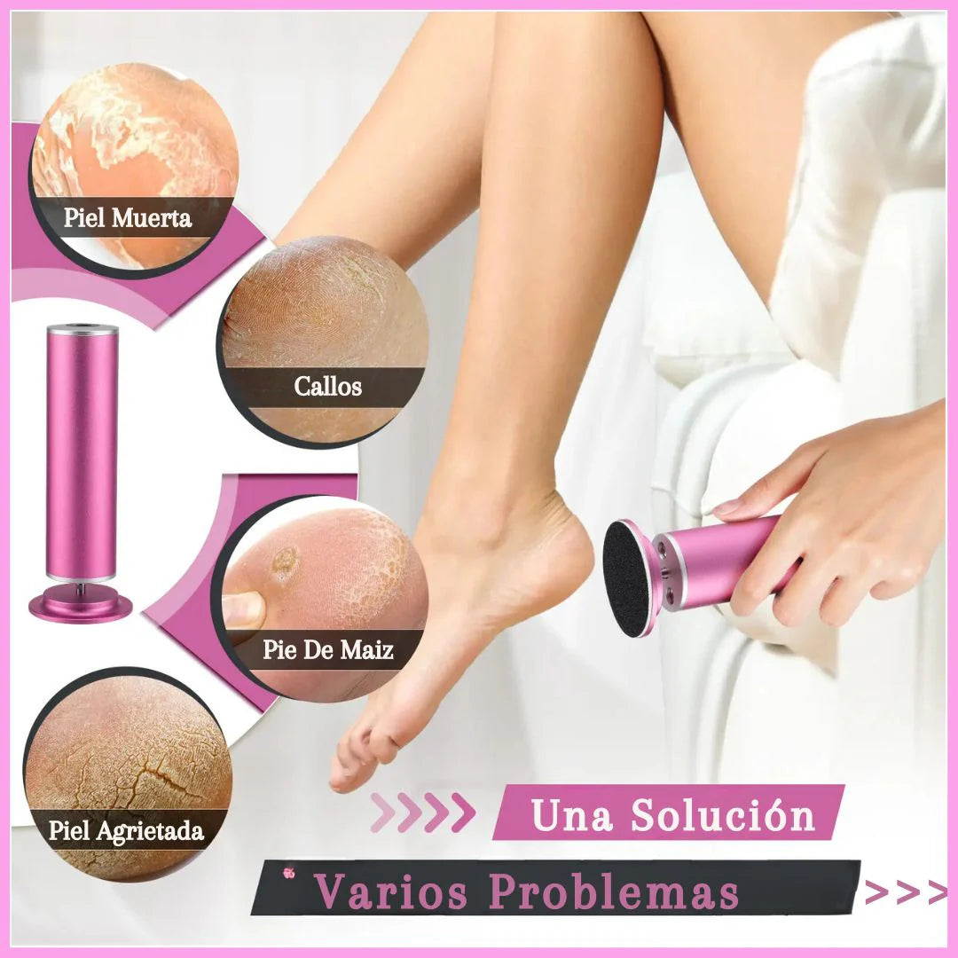 Peeluva® Pulidor Eléctrico para Pies Suaves y Saludables