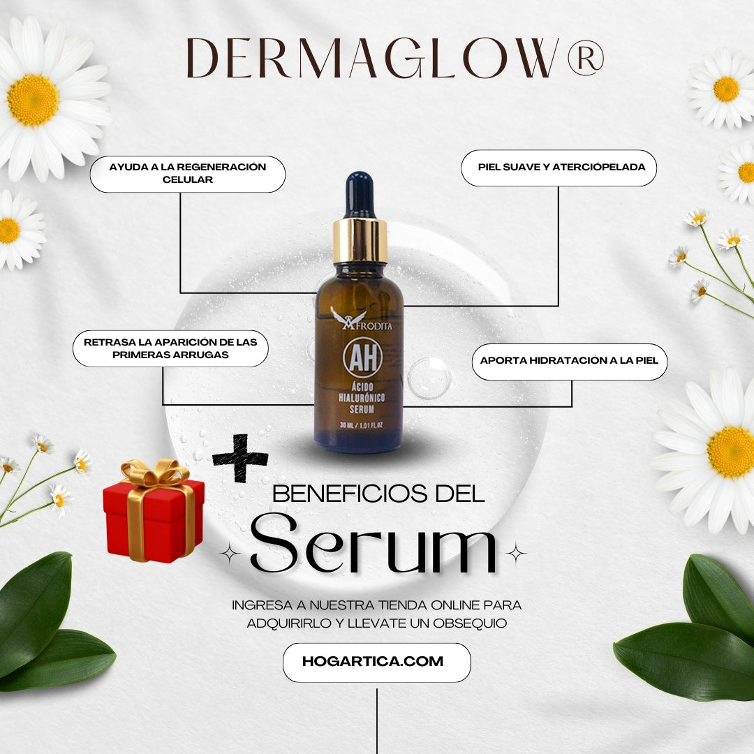 Afrodita DermaGlow® Hidrata, Rejuvenece y Brilla✨