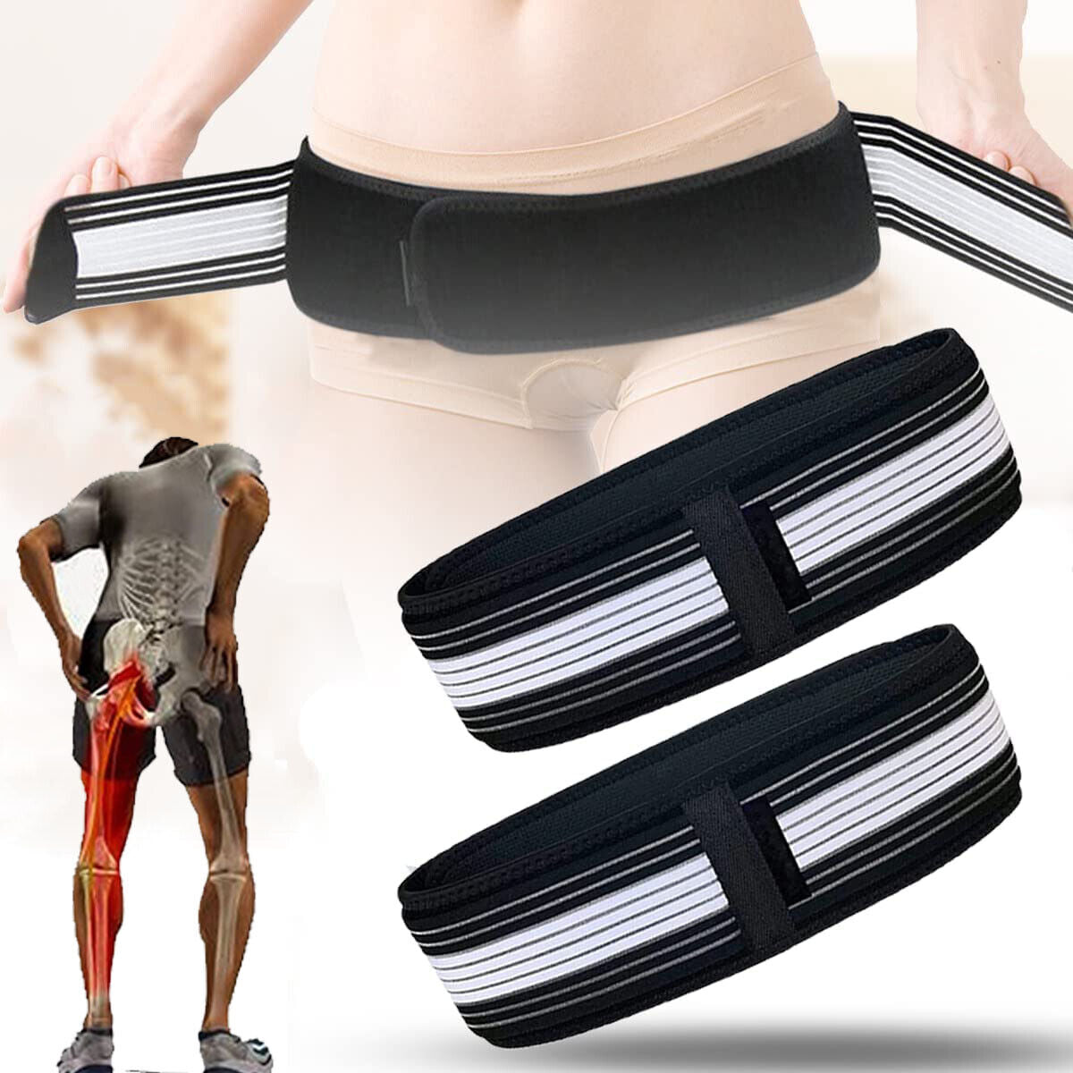 Pelvirax™ Cinturón Terapéutico Pélvico y Lumbar – Comodidad y Estabilidad para tu Día a Día